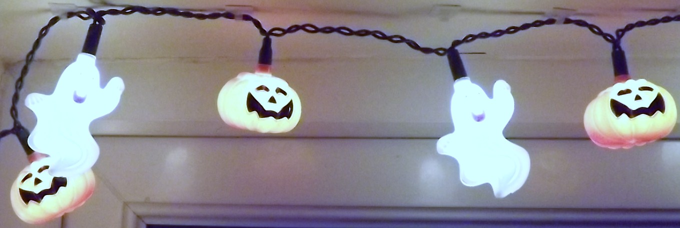 New Ghost &amp; Pumpkin Lights.