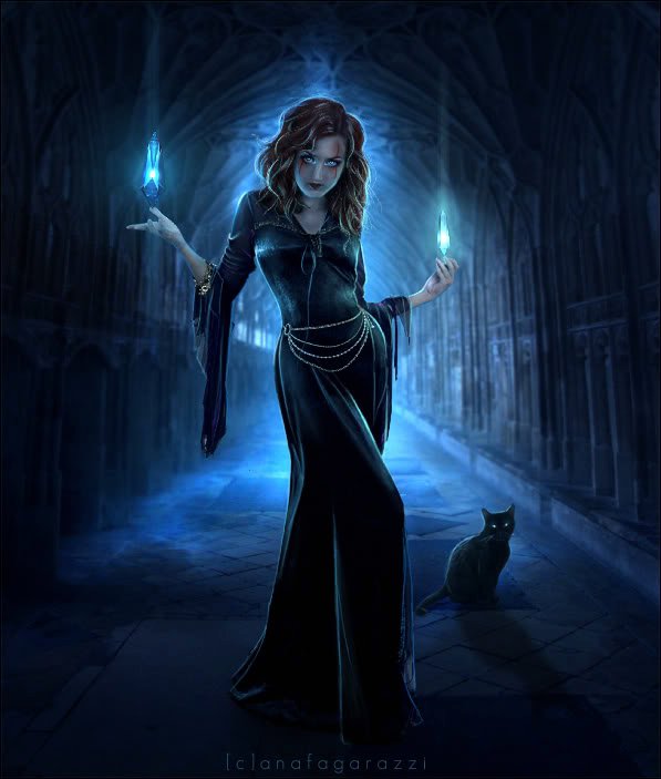 Witch In A Dungeons - Pretty Witches - Magical Pictures.jpg