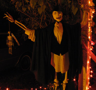 Here he is during Halloween (I think this was from '07).